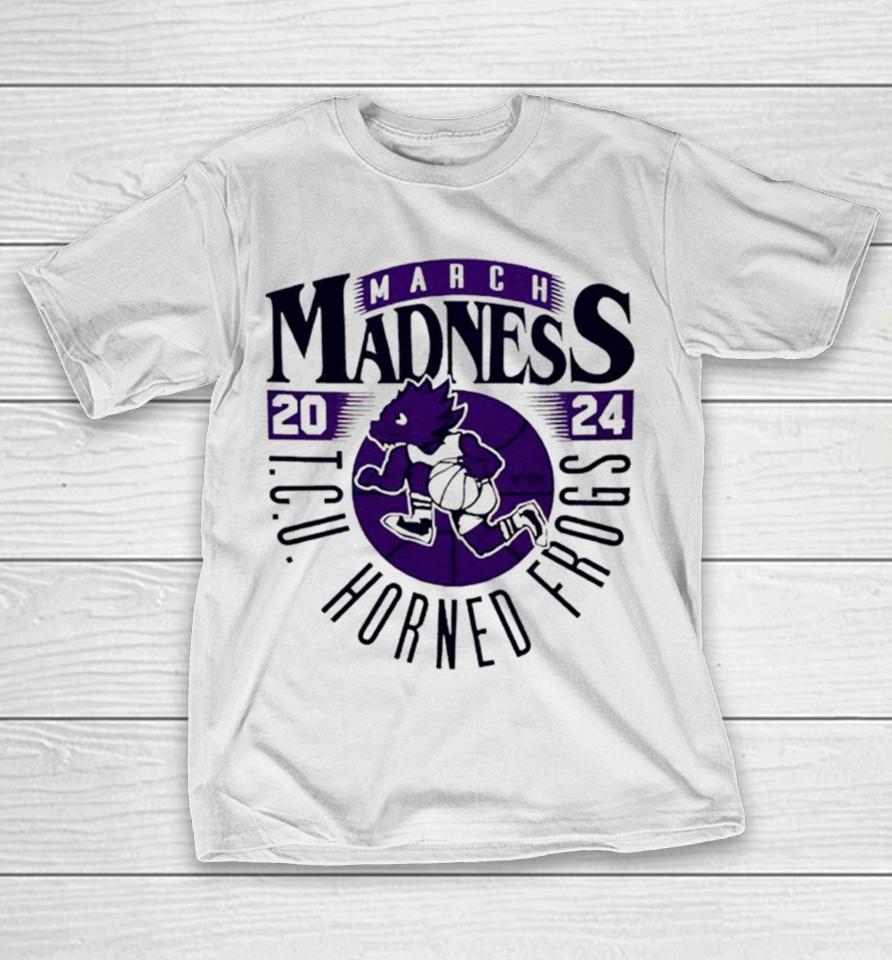Tcu Horned Frogs 2024 March Madness Mascot T-Shirt