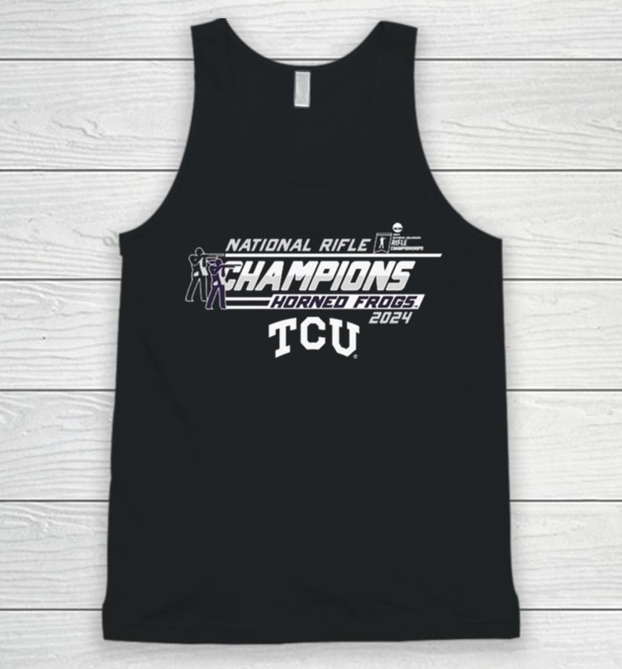 Tcu Horned Frogs 2024 Ncaa Rifle National Champions Unisex Tank Top