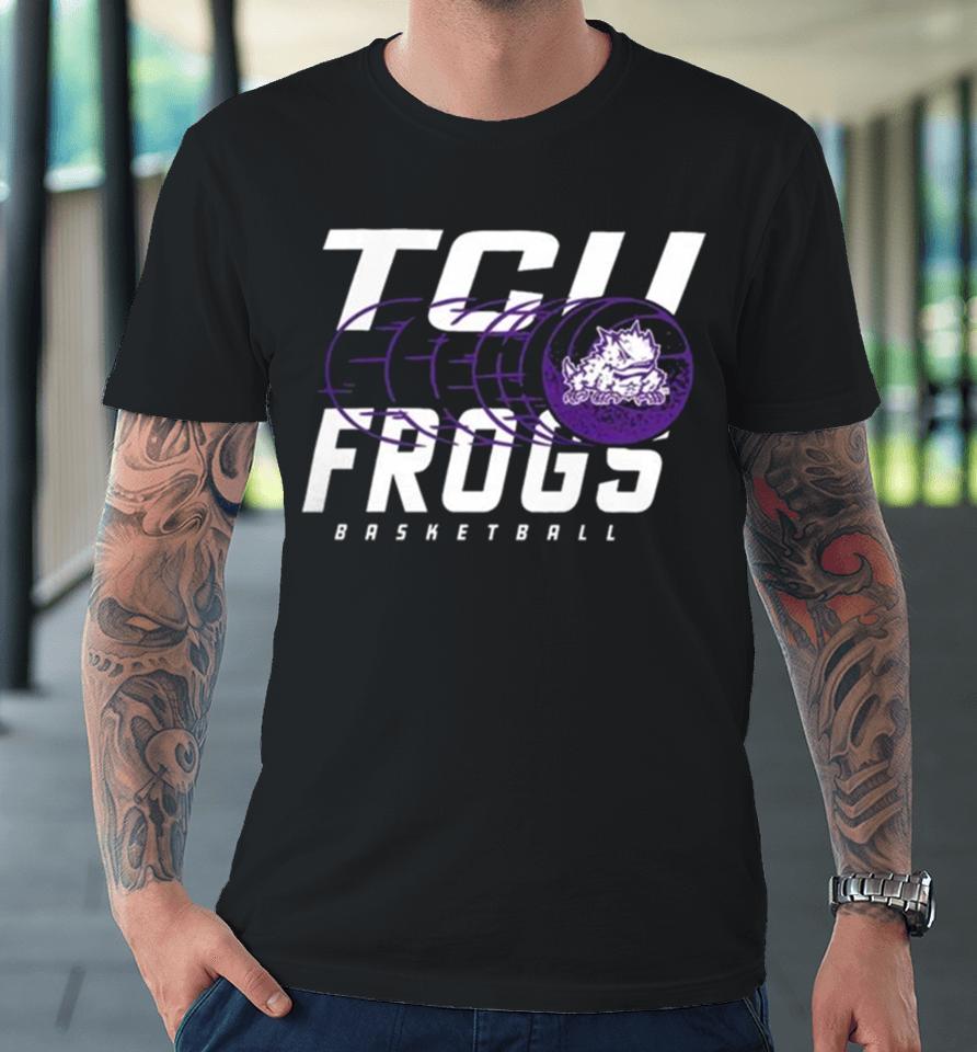 Tcu Horned Frogs Basketball Logo 2024 Premium T-Shirt