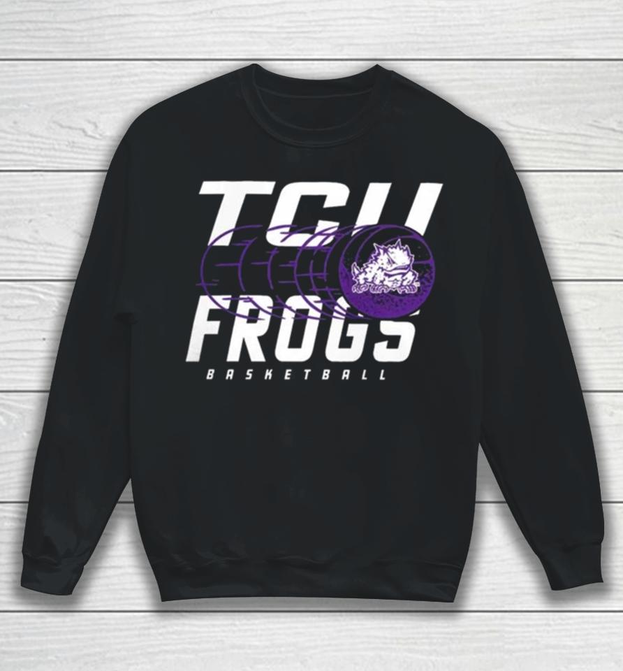 Tcu Horned Frogs Basketball Logo 2024 Sweatshirt