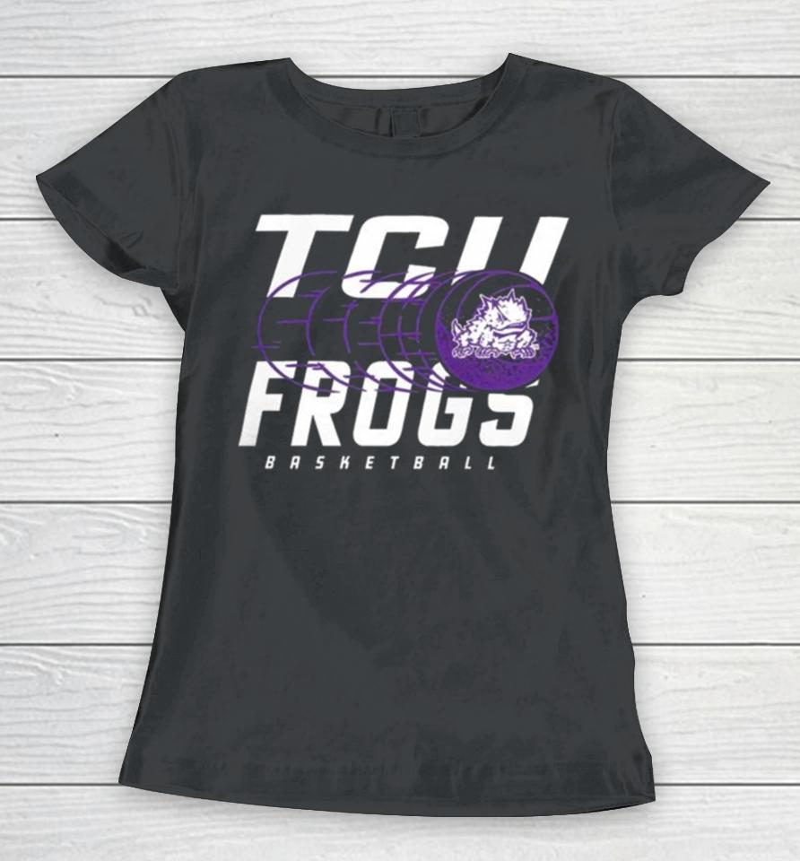 Tcu Horned Frogs Basketball Logo 2024 Women T-Shirt