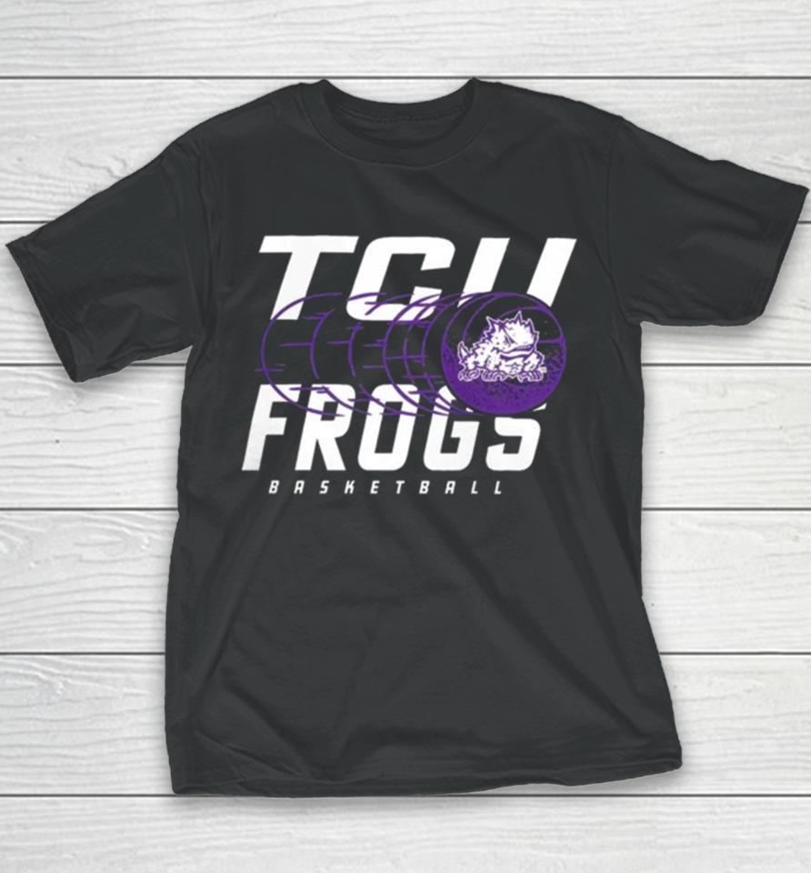 Tcu Horned Frogs Basketball Logo 2024 Youth T-Shirt