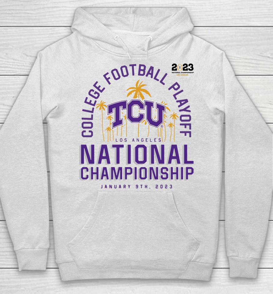 Tcu Horned Frogs College Football Playoff 2023 National Championship Game Return Run Hoodie