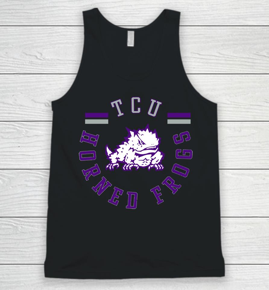 Tcu Horned Frogs Gameday Couture Women's Vintage Days Boyfriend Fit Unisex Tank Top