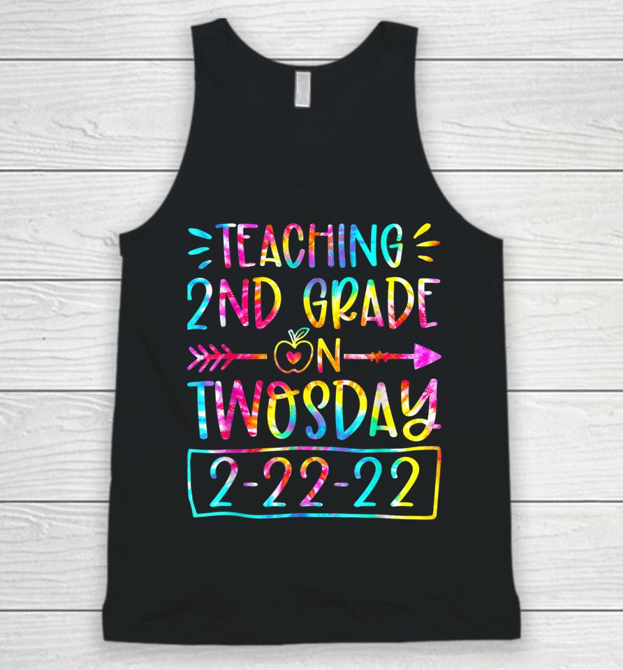 Teaching 2Nd Grade On Twosday 2-22-22 22Nd February 2022 Unisex Tank Top