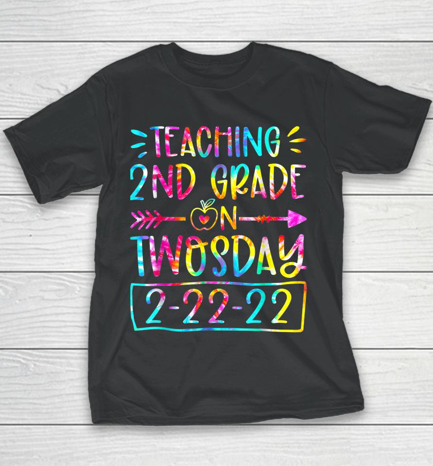 Teaching 2Nd Grade On Twosday 2-22-22 22Nd February 2022 Youth T-Shirt