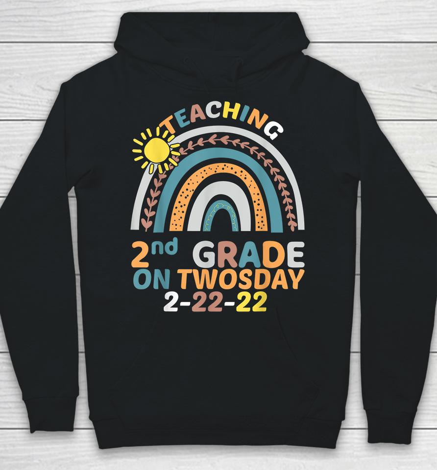 Teaching 2Nd Grade On Twosday 2-22-22 Hoodie