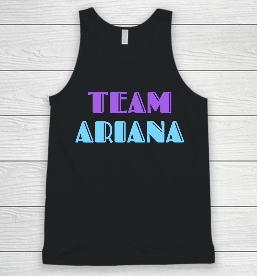 Team Ariana Unisex Tank Top
