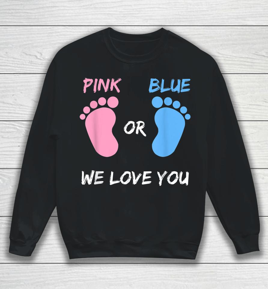 Team Boy Girl Gender Reveal Gift Sweatshirt