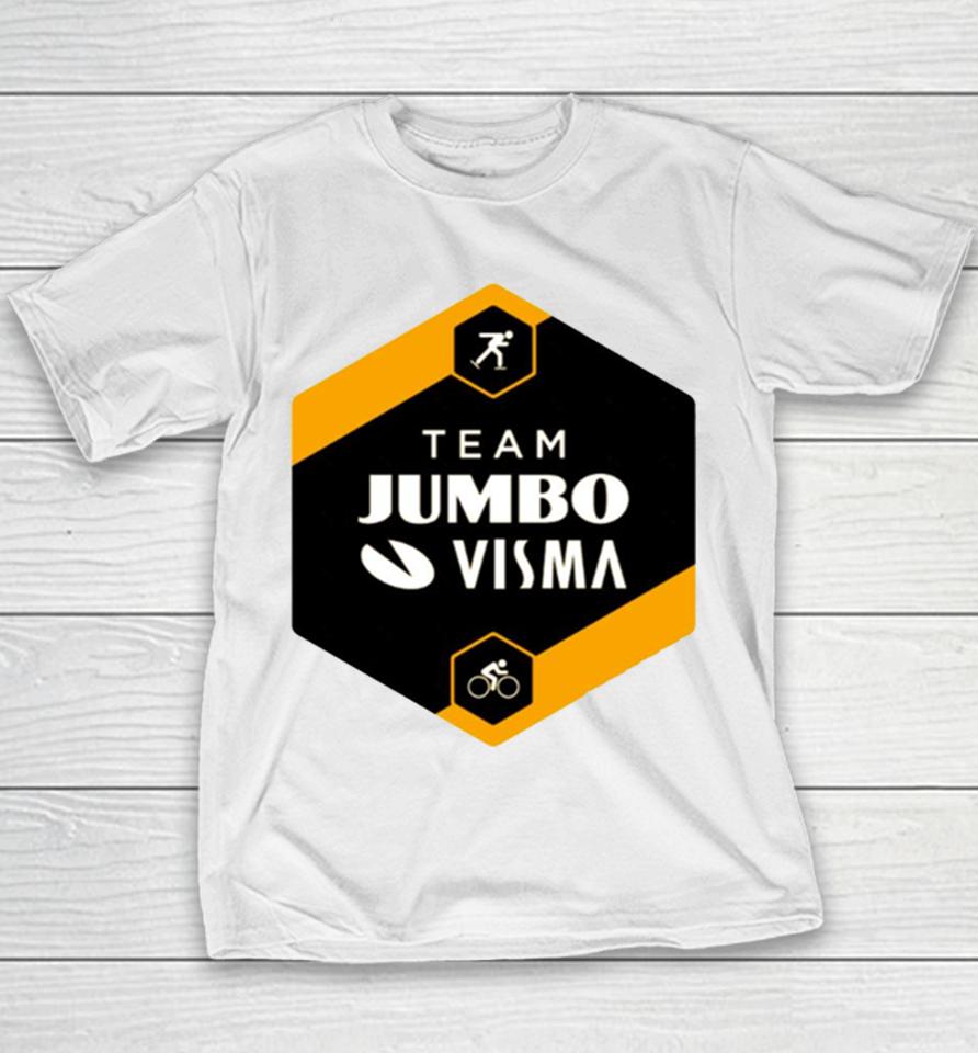 Team Jumbo Visma Pro Cycling Uci World Tour Youth T-Shirt