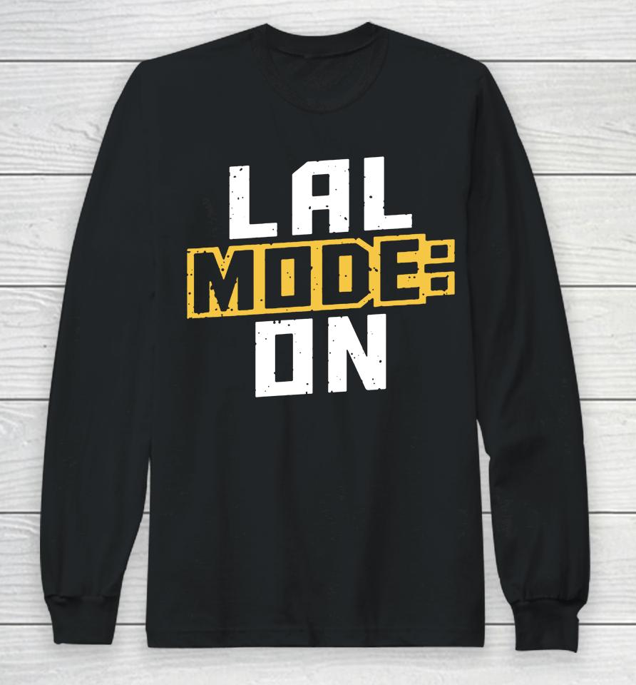 Team Moe Sargi Lal Lal Mode On Long Sleeve T-Shirt