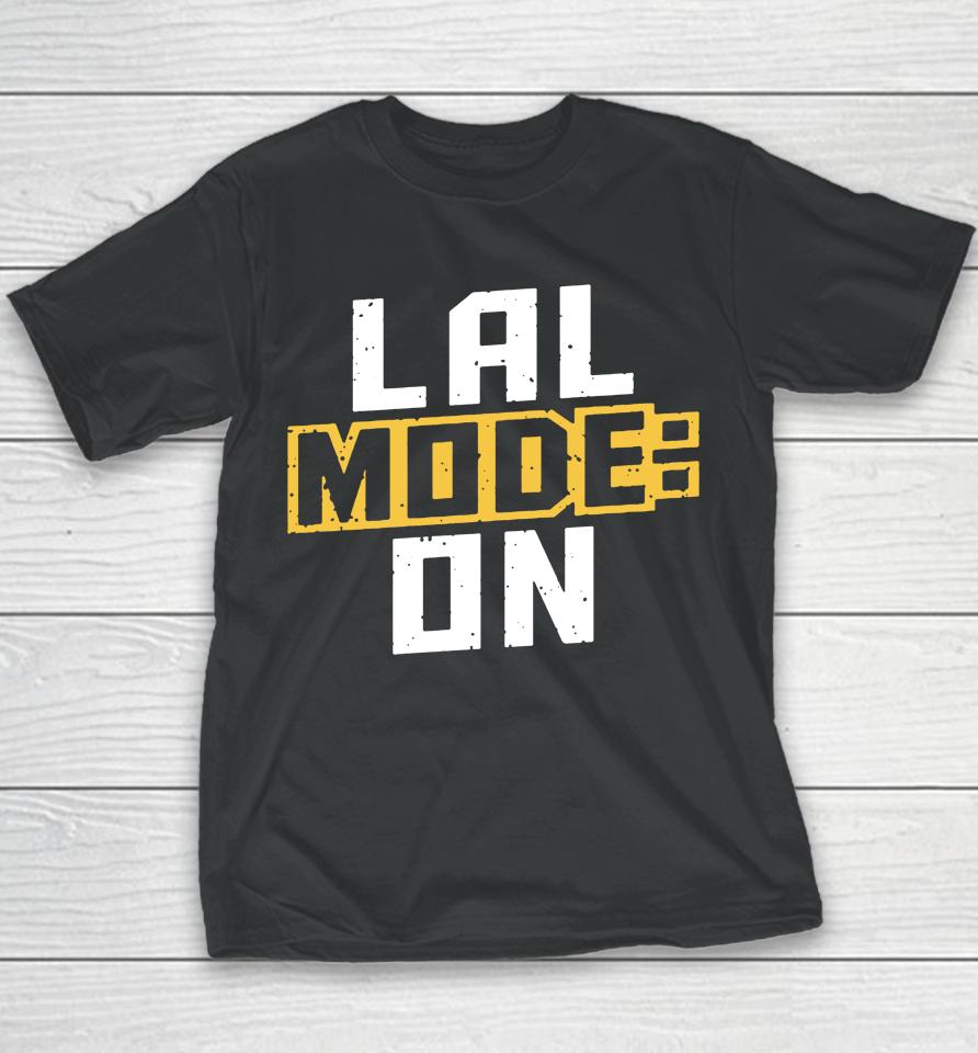 Team Moe Sargi Lal Lal Mode On Youth T-Shirt