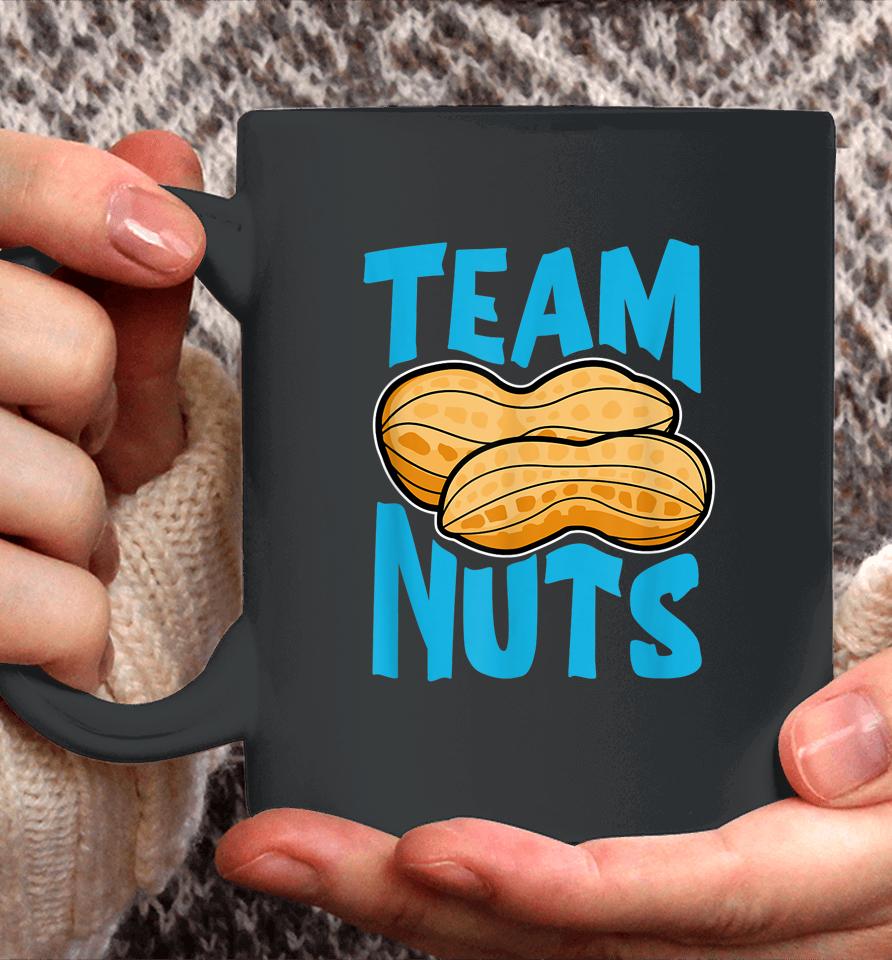 Team Nuts Funny Matching Party Baby Boy Gender Reveal Coffee Mug