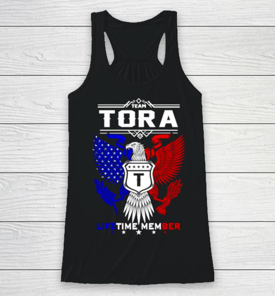 Team Tora Tora Eagle Lifetime Menber Racerback Tank