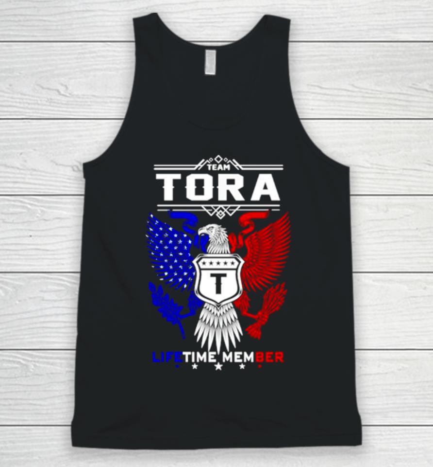Team Tora Tora Eagle Lifetime Menber Unisex Tank Top