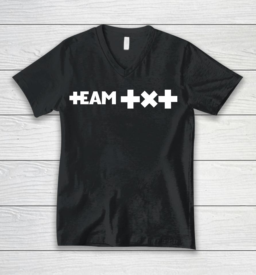 Team Txt Unisex V-Neck T-Shirt