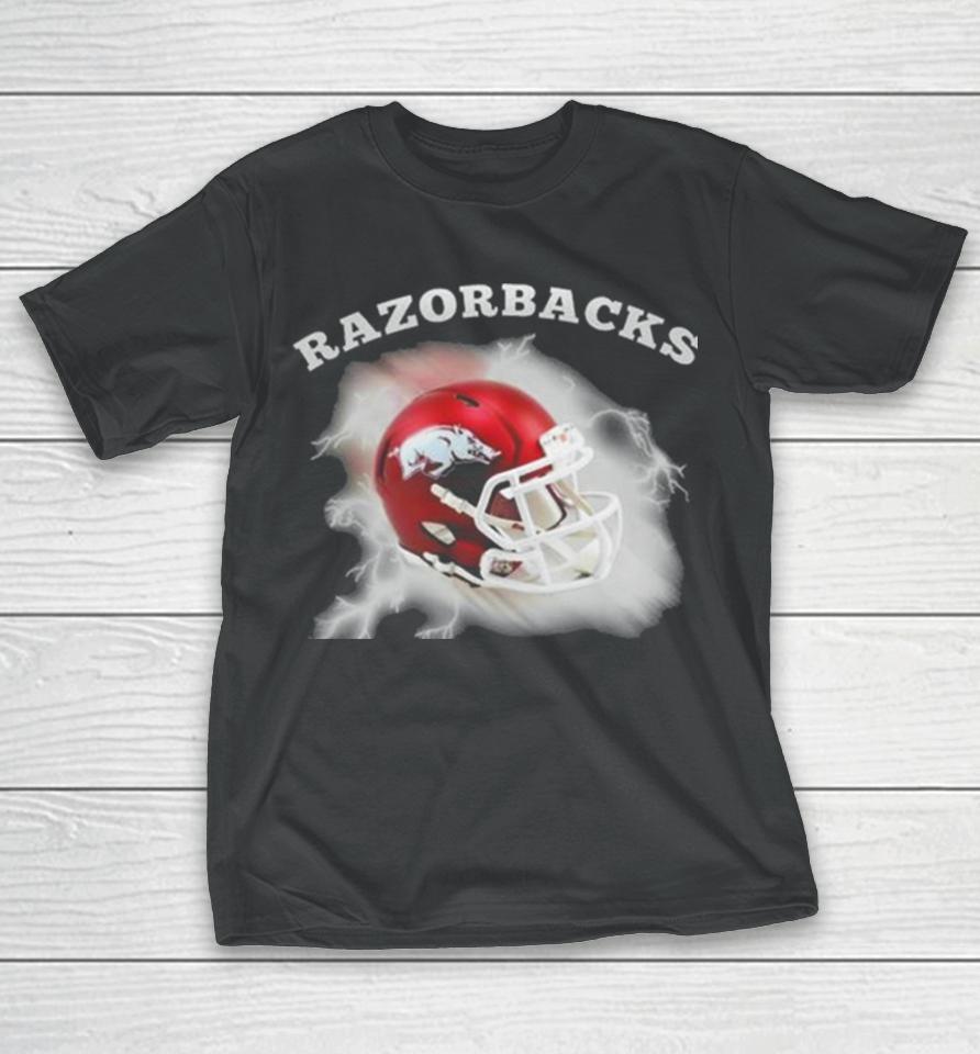 Teams Come From The Sky Arkansas Razorbacks T-Shirt
