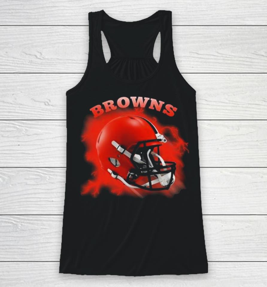 Teams Come From The Sky Cleveland Browns Racerback Tank