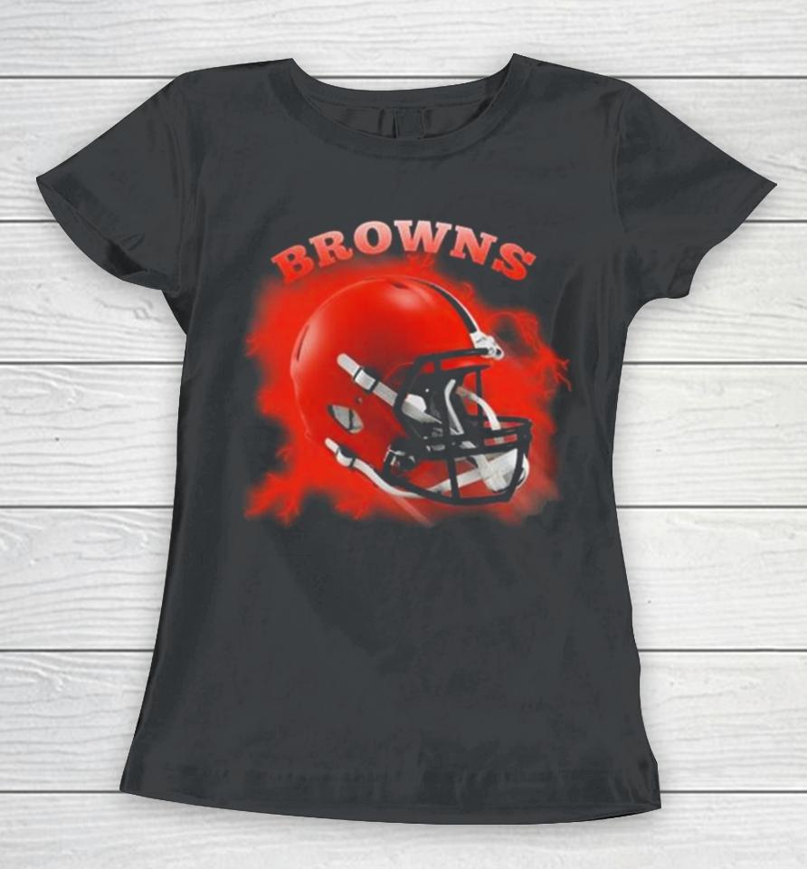 Teams Come From The Sky Cleveland Browns Women T-Shirt