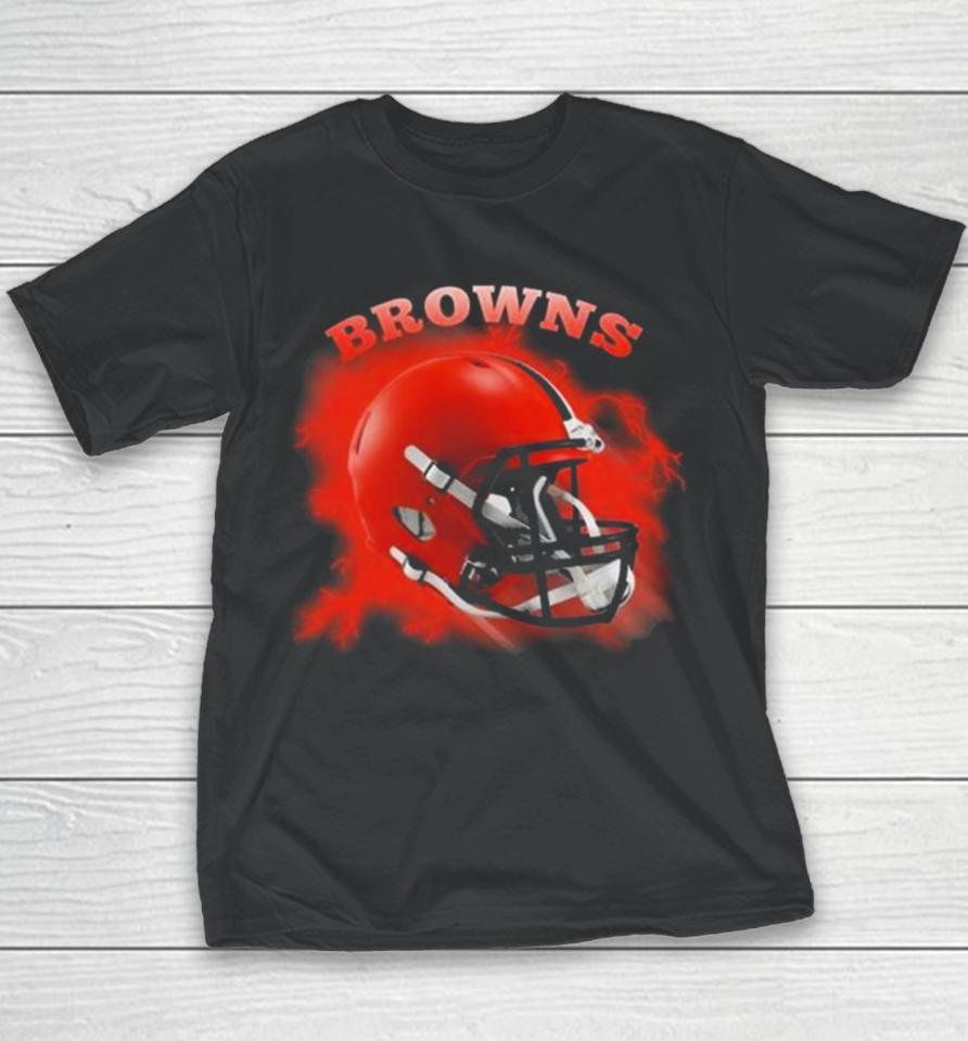 Teams Come From The Sky Cleveland Browns Youth T-Shirt