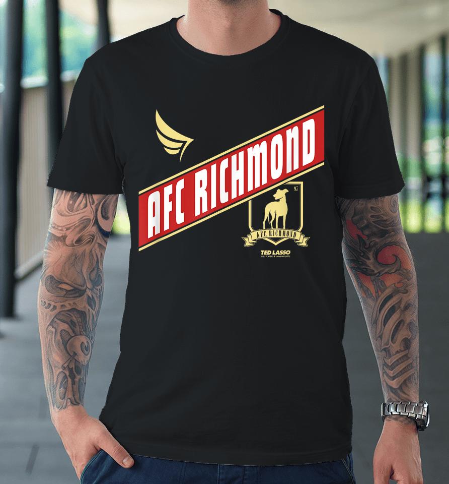 Ted Lasso Afc Richmond Crossed Band Logo Premium T-Shirt