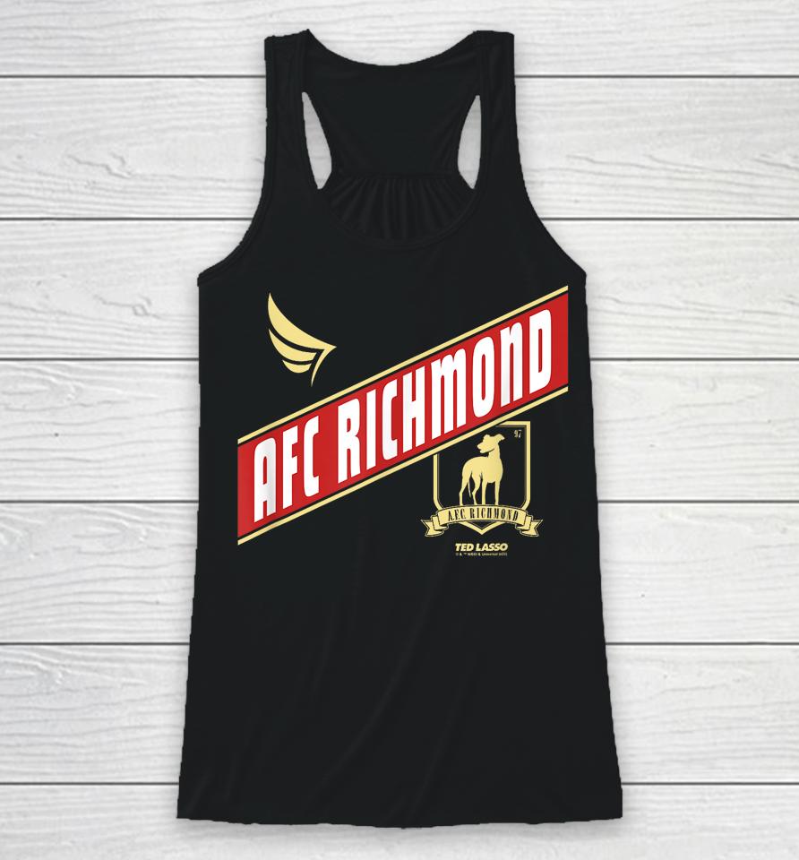 Ted Lasso Afc Richmond Crossed Band Logo Racerback Tank