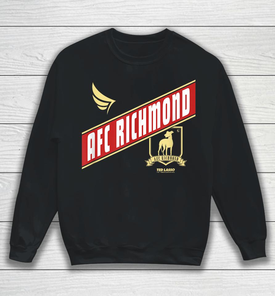 Ted Lasso Afc Richmond Crossed Band Logo Sweatshirt