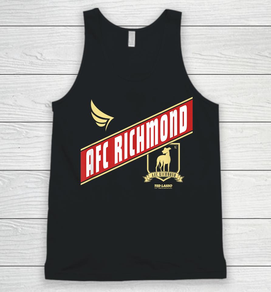 Ted Lasso Afc Richmond Crossed Band Logo Unisex Tank Top