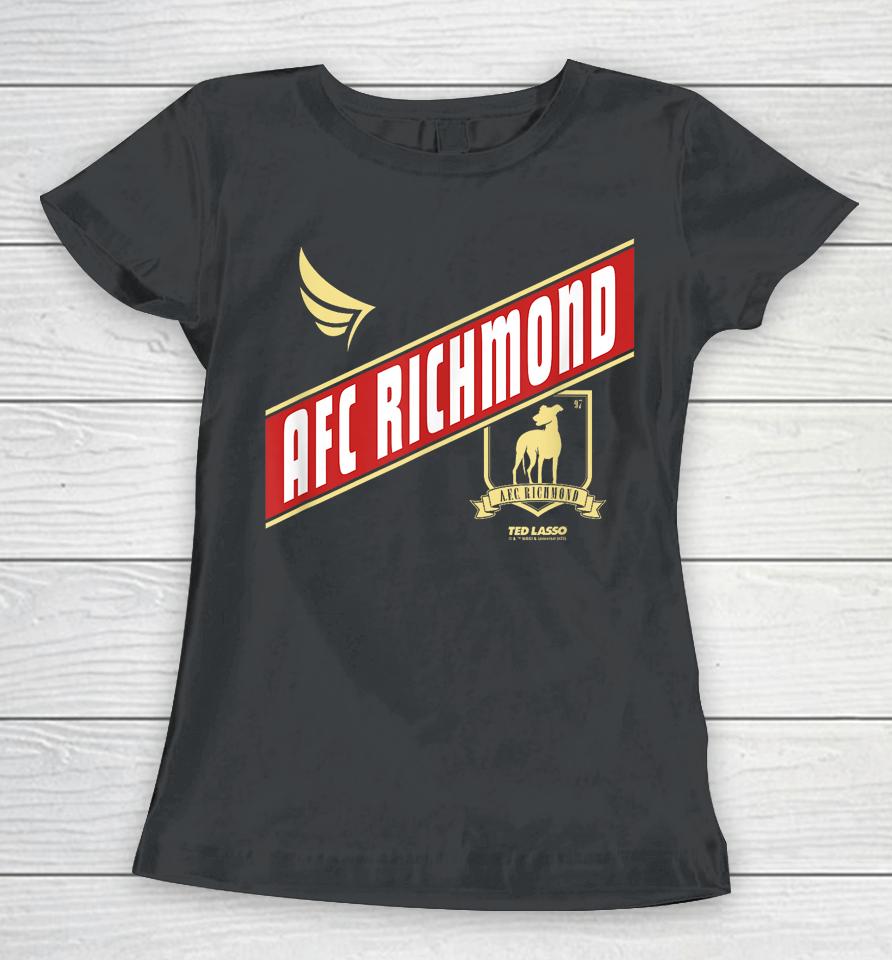 Ted Lasso Afc Richmond Crossed Band Logo Women T-Shirt