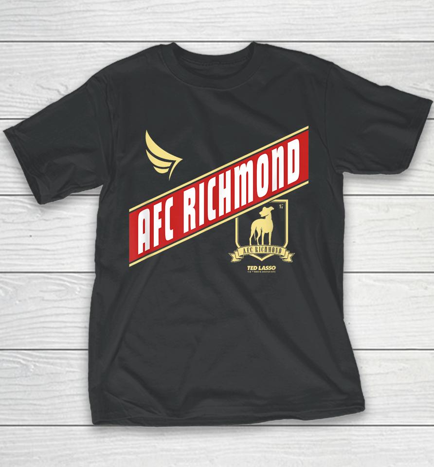 Ted Lasso Afc Richmond Crossed Band Logo Youth T-Shirt