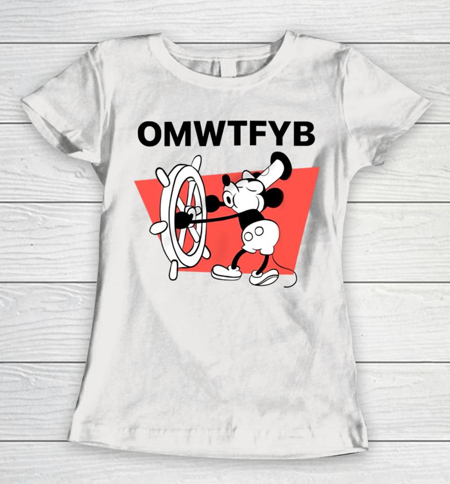 Teenhearts Steamboat Willie Omwtfyb Women T-Shirt