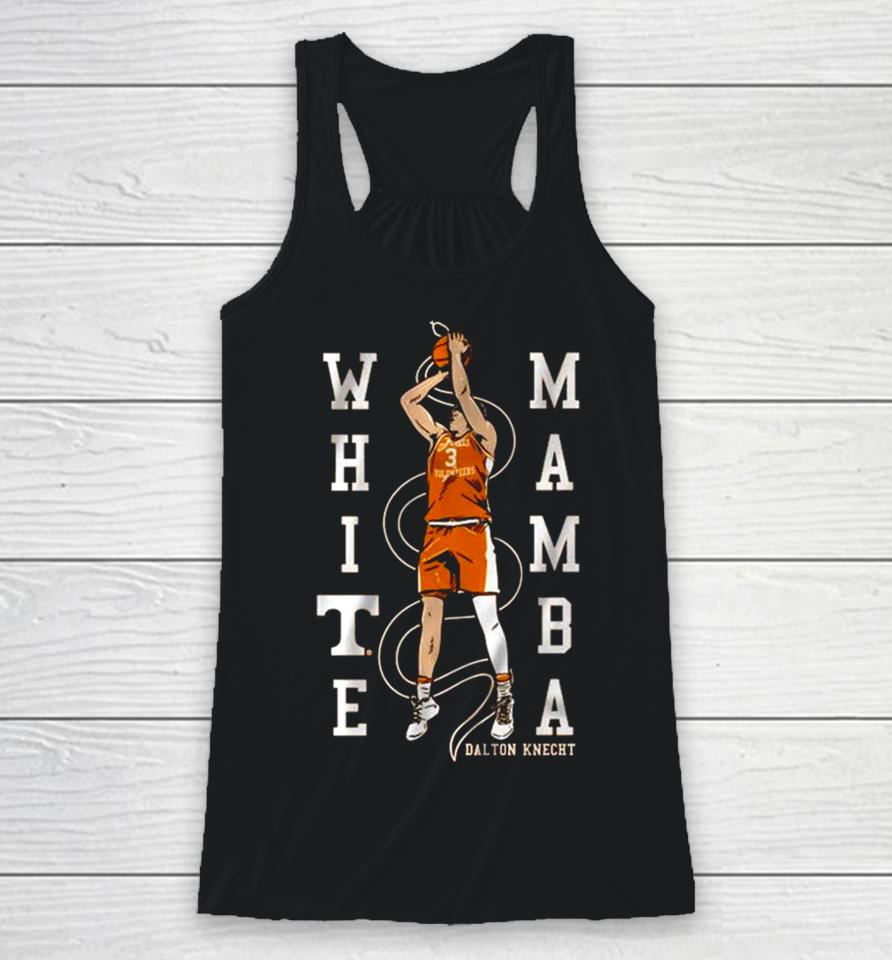 Tennessee Basketball Dalton Knecht White Mamba Racerback Tank