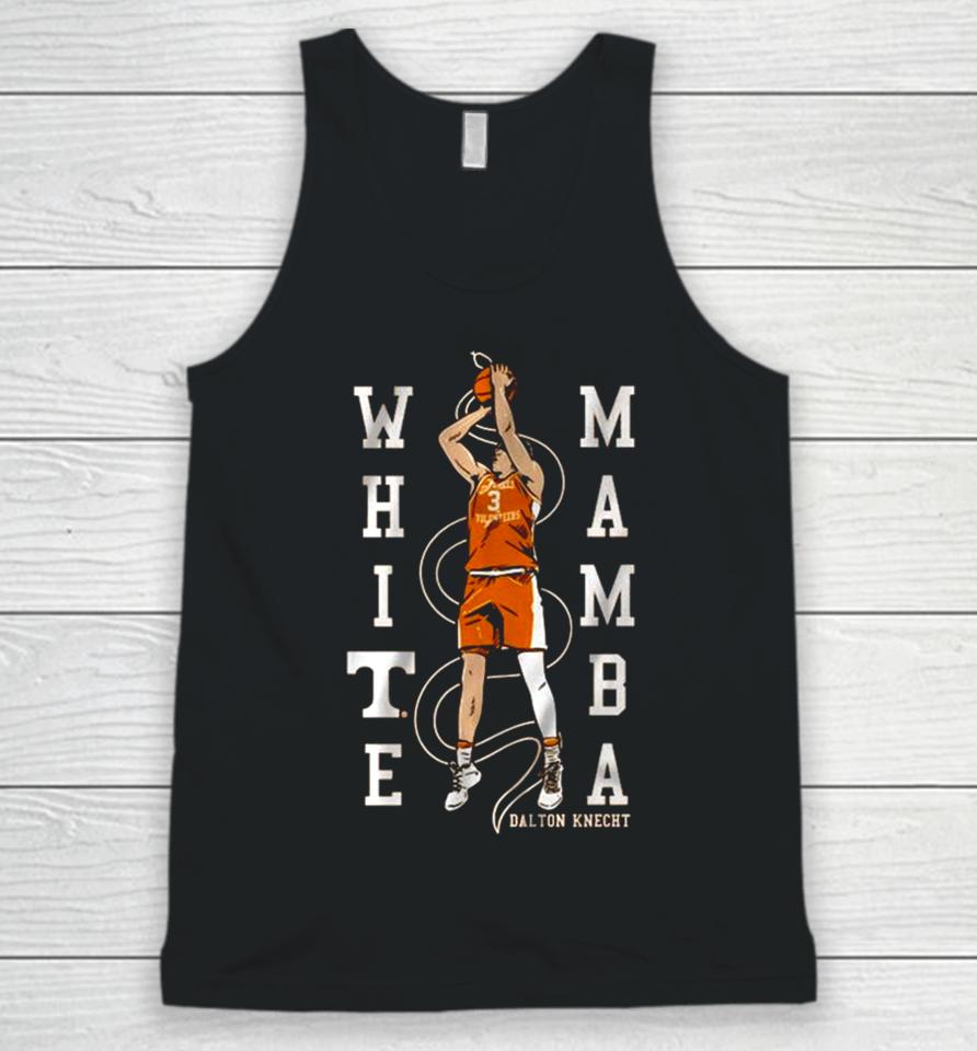 Tennessee Basketball Dalton Knecht White Mamba Unisex Tank Top