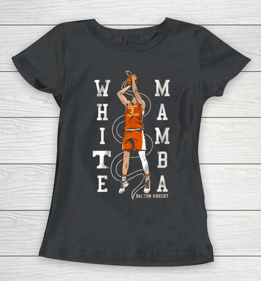 Tennessee Basketball Dalton Knecht White Mamba Women T-Shirt