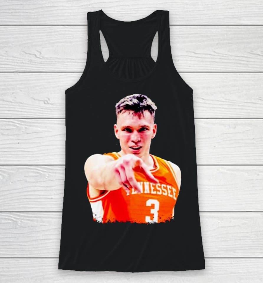 Tennessee Comfort Colors Dalton Knecht In Your Face Racerback Tank