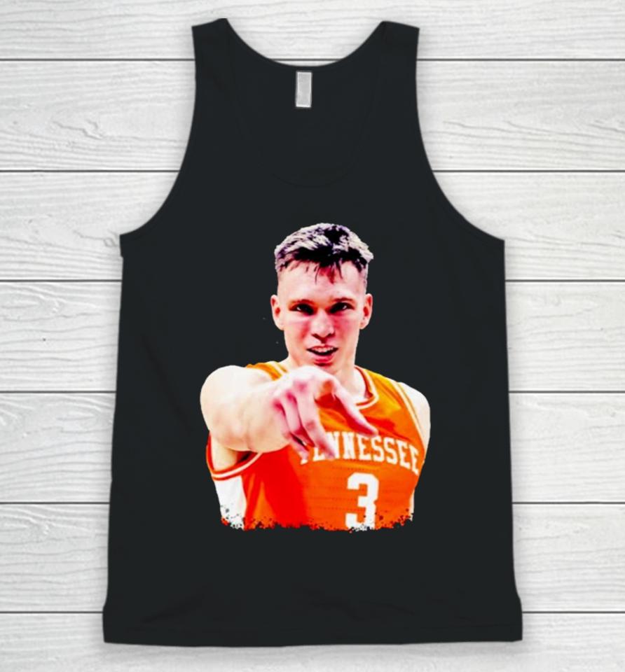 Tennessee Comfort Colors Dalton Knecht In Your Face Unisex Tank Top