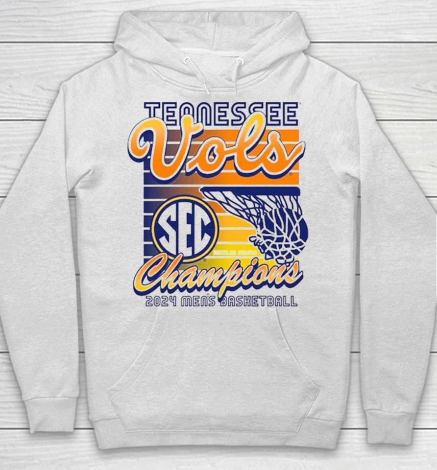 Tennessee Vols Champions 2024 Men’s Basketball Throwback Hoodie