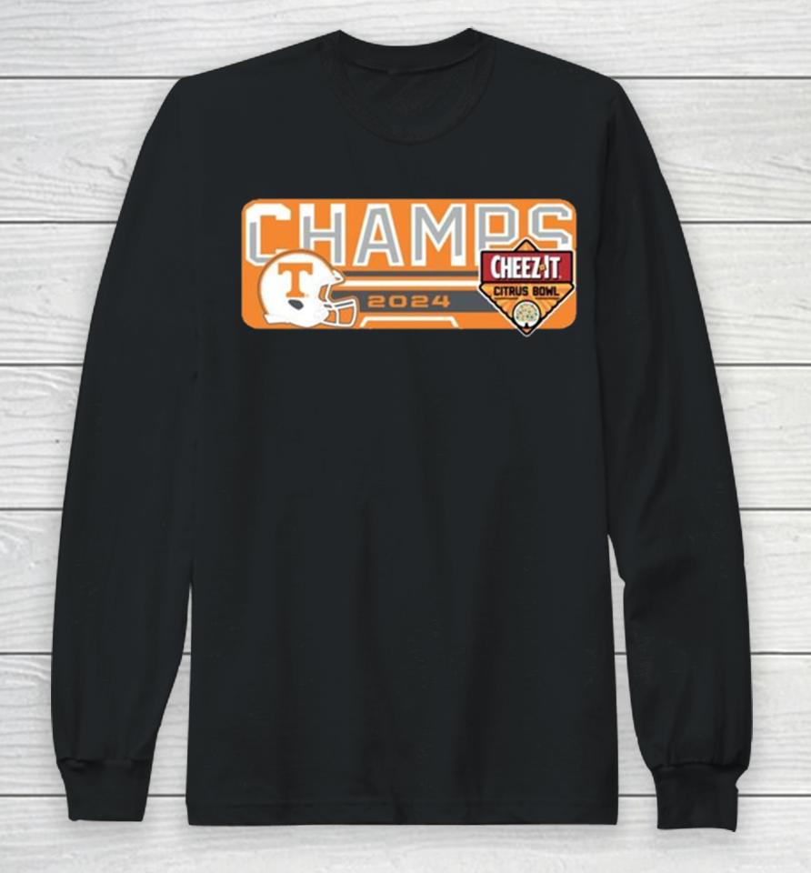 Tennessee Volunteer 2024 Cheez It Citrus Bowl Champions Long Sleeve T-Shirt
