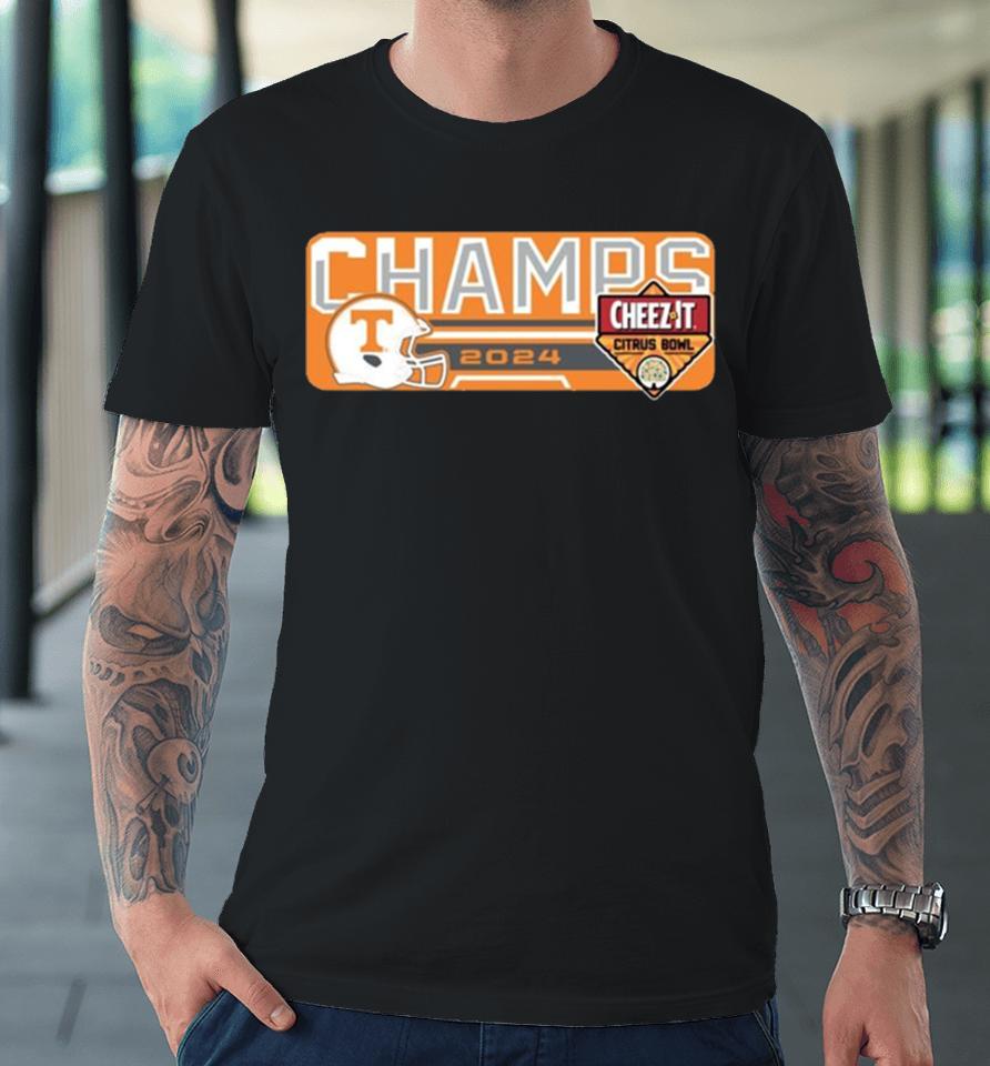 Tennessee Volunteer 2024 Cheez It Citrus Bowl Champions Premium T-Shirt