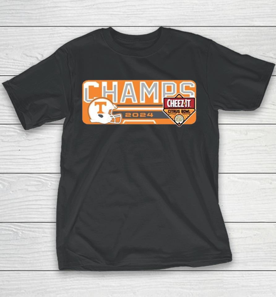 Tennessee Volunteer 2024 Cheez It Citrus Bowl Champions Youth T-Shirt