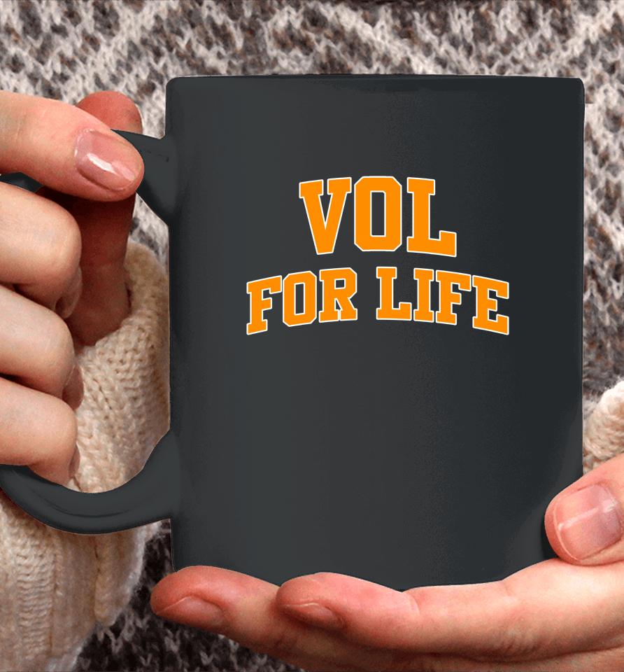 Tennessee Volunteers 2-Hit Tri-Blend Vol For Life Coffee Mug