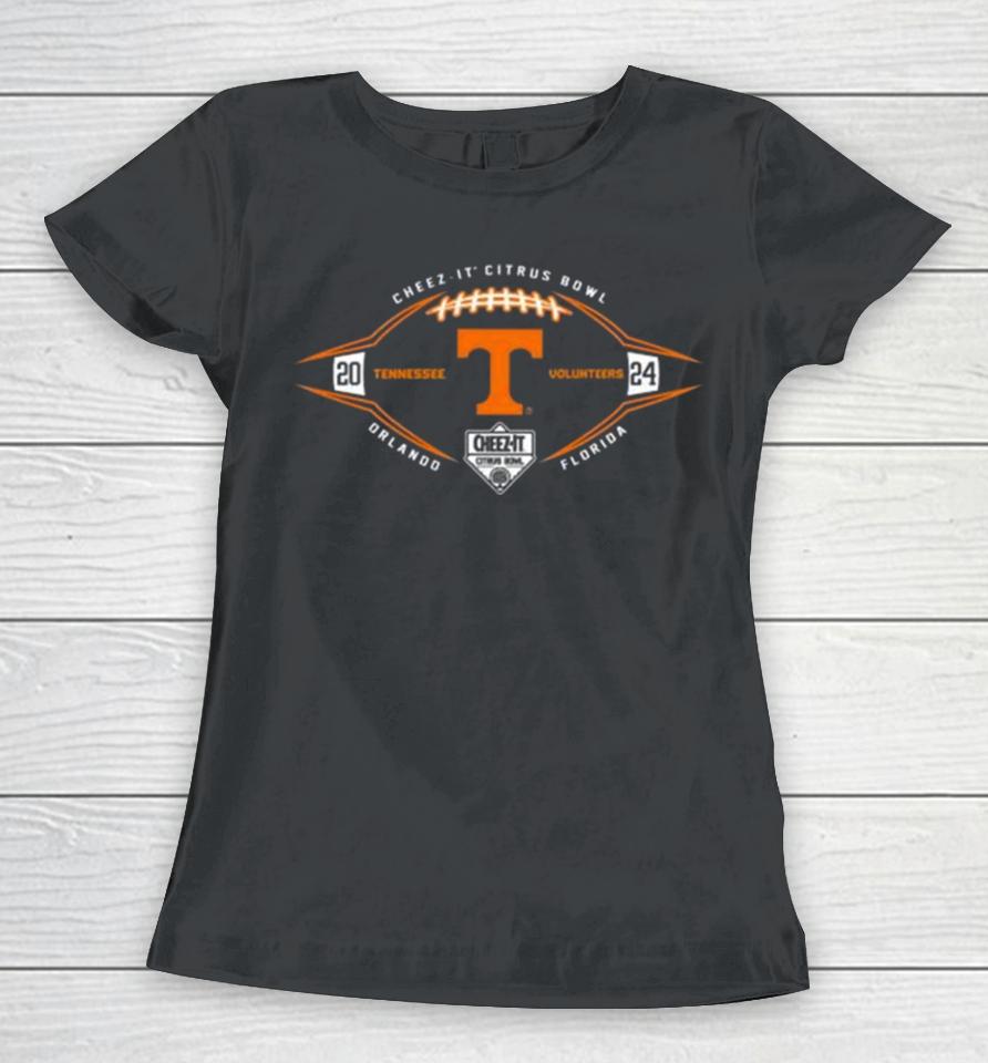 Tennessee Volunteers 2023 Cheez It Citrus Bowl Orlando Florida Women T-Shirt