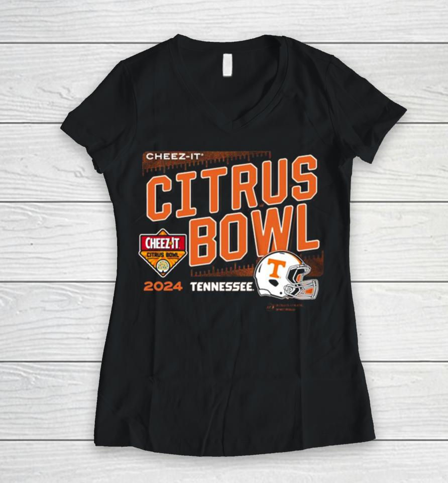 Tennessee Volunteers 2023 Citrus Bowl Women V-Neck T-Shirt