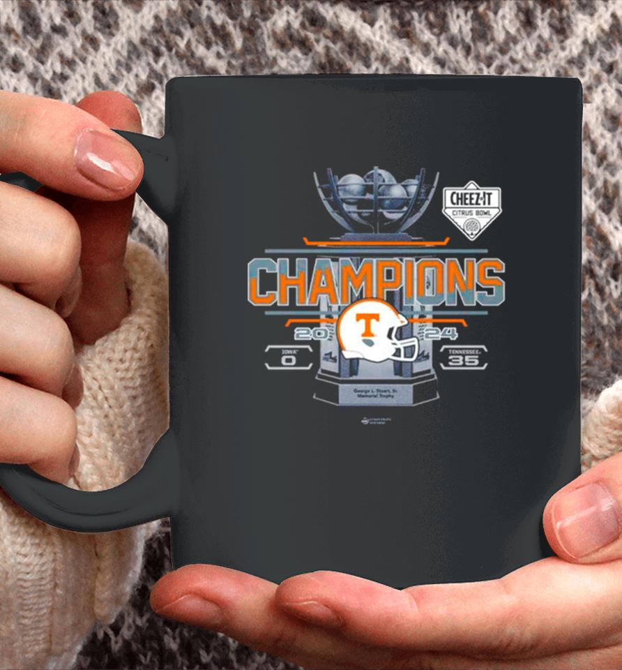 Tennessee Volunteers 2024 Cheez It Citrus Bowl Champions Coffee Mug