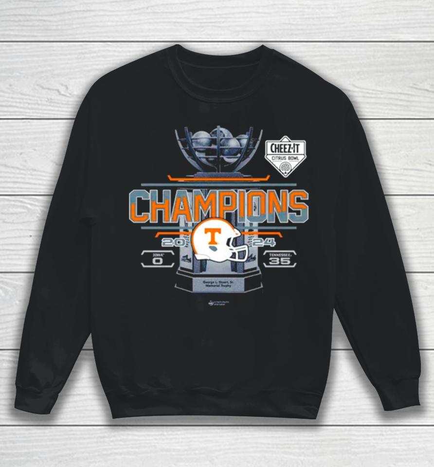 Tennessee Volunteers 2024 Cheez It Citrus Bowl Champions Sweatshirt