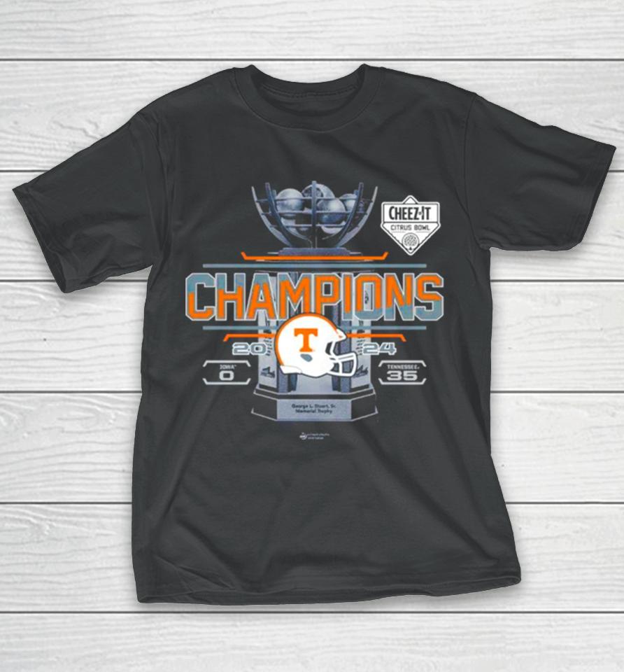 Tennessee Volunteers 2024 Cheez It Citrus Bowl Champions T-Shirt
