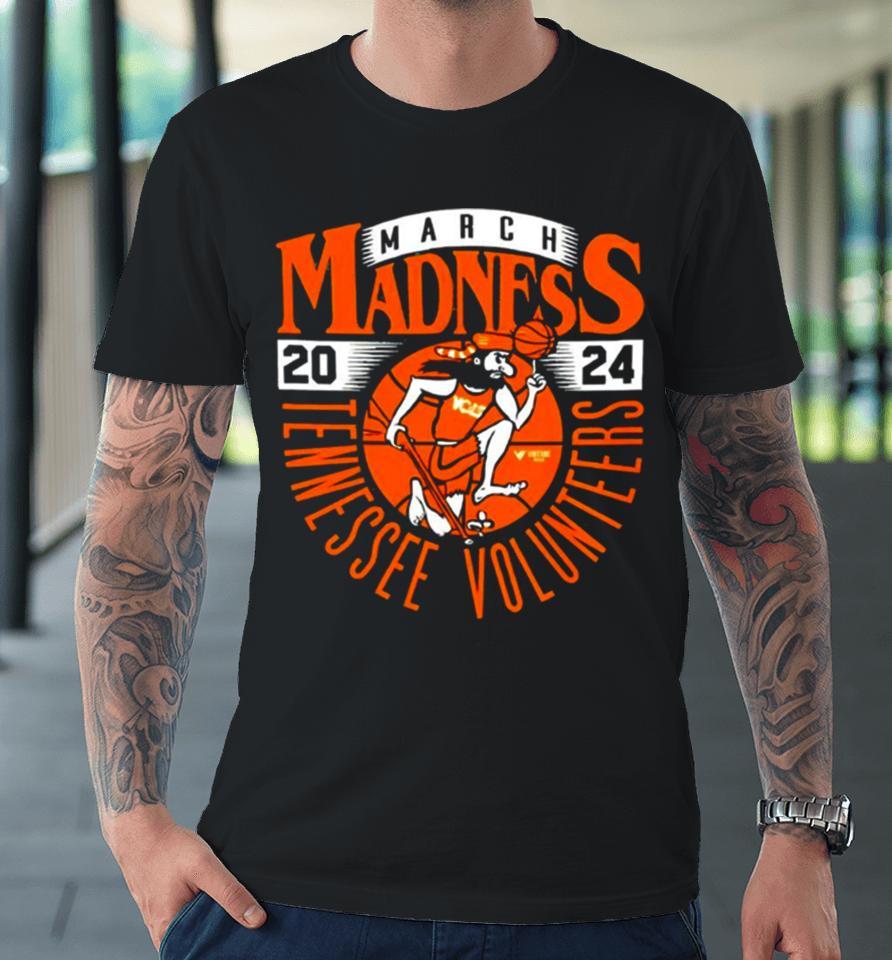 Tennessee Volunteers 2024 March Madness Mascot Premium T-Shirt