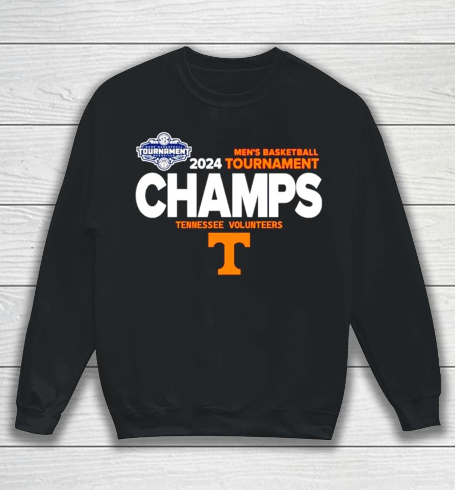 Tennessee Volunteers 2024 Men’s Basketball Tournament Champs Sweatshirt