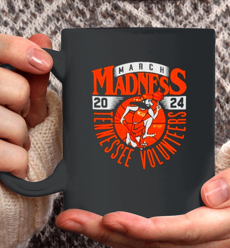 Tennessee Volunteers 2024 Ncaa March Madness Retro Coffee Mug
