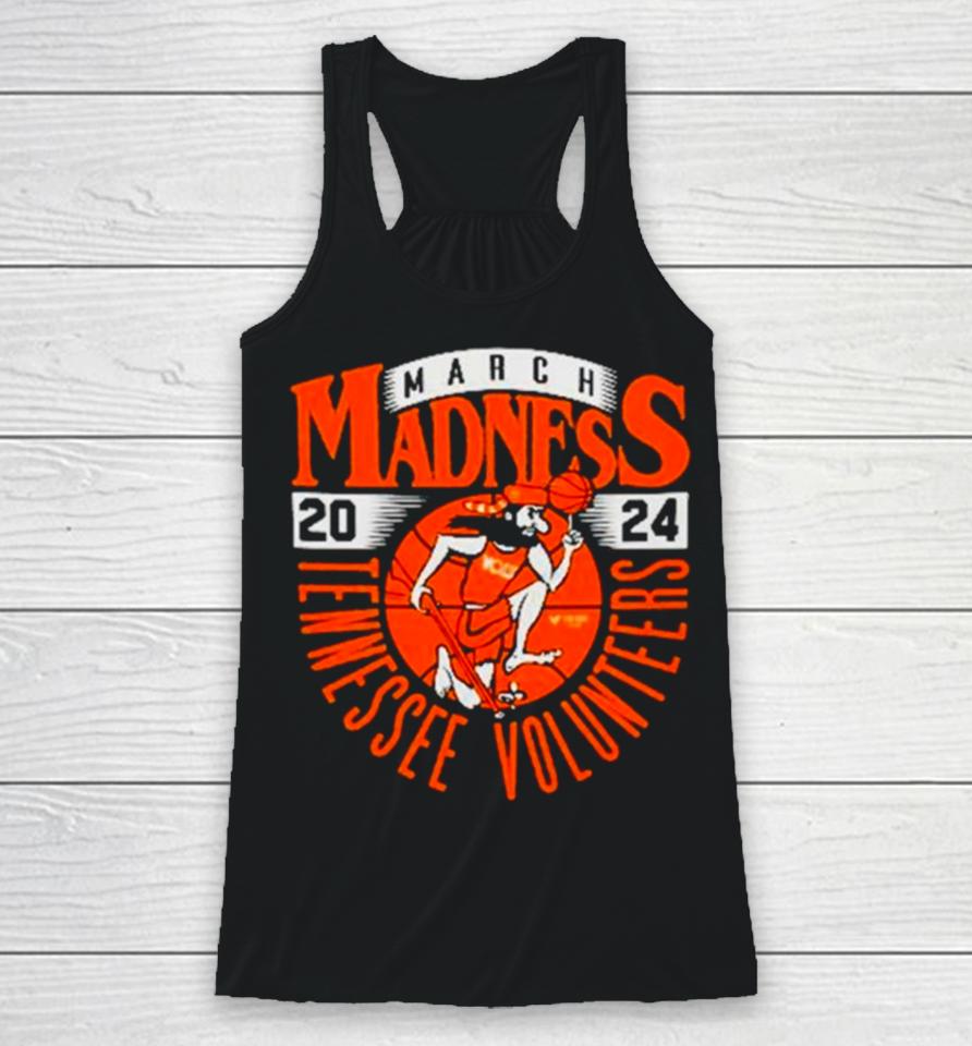 Tennessee Volunteers 2024 Ncaa March Madness Retro Racerback Tank